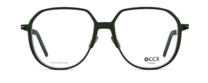 O-CCX Eyewear Avantgarde Futuristic slate green