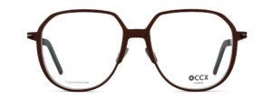 O-CCX Eyewear Avantgarde Futuristic slate brown